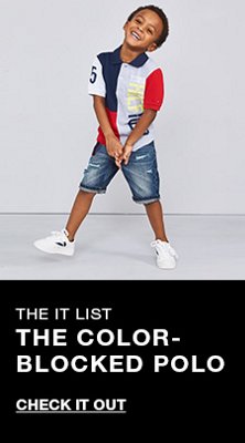 The it list, The Color-Blocked Polo, Check it Out